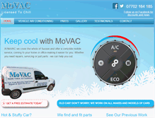 Tablet Screenshot of mobilevehicleairconditioning.co.uk